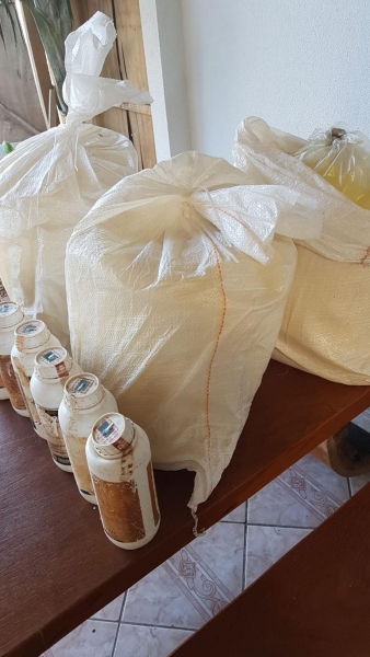 Operação da PF visa combater o contrabando e a adulteração de agrotóxicos (Foto: PF/ Divulgação)