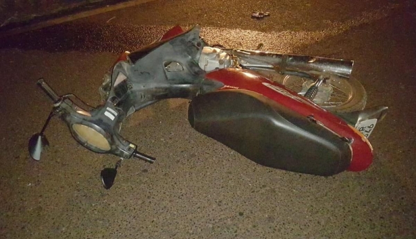 Motociclista morreu após ser atropelada na BR-376, em Sarandi (Foto: Notícias Maringá/Divulgação)