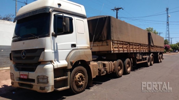 O condutor foi detido. (Foto: Portal Palotina)