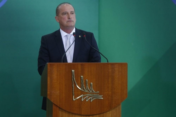 O ministro da Casa Civil, Onyx Lorenzoni — Foto: Dida Sampaio/Estadão Conteúdo