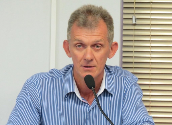 Adelar Neumann (DEM), de Marechal Cândido Rondon, vai ser monitorado por tornozeleira eletrônica e não vai poder sair de casa das 20h às 6h.. (Foto: Reprodução)