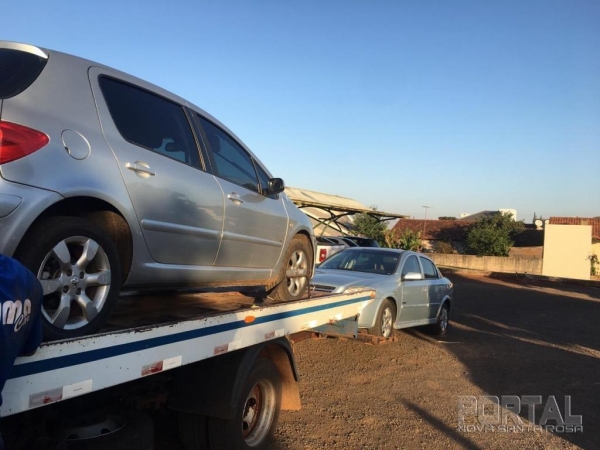 Veículos apreendidos. (Foto: Polícia Federal)