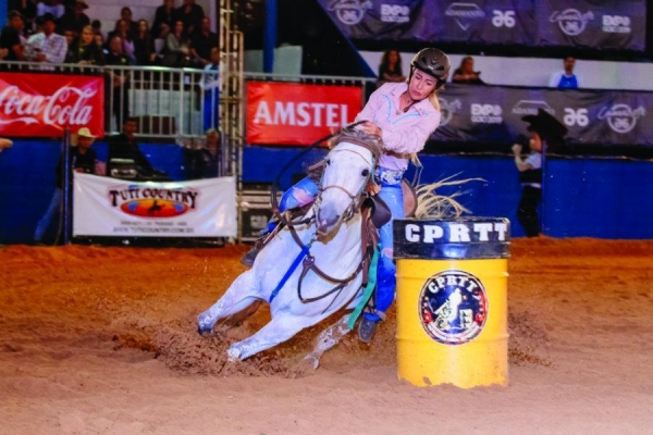 A competidora rondonense Franciele Giacobbo faturou o 1º lugar . (Foto: Divulgação)
