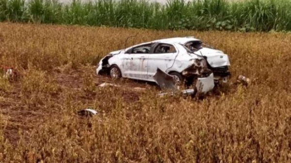 A Criminalística e o IML de Francisco Beltrão foram acionados para retirada do corpo (Foto: Renato de Lima/Rádio Entre Rios )