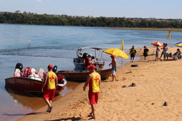 Muito procurados em dias quentes, rios também oferecem riscos, alerta Corpo de Bombeiros Foto: SESP-PARANÁ