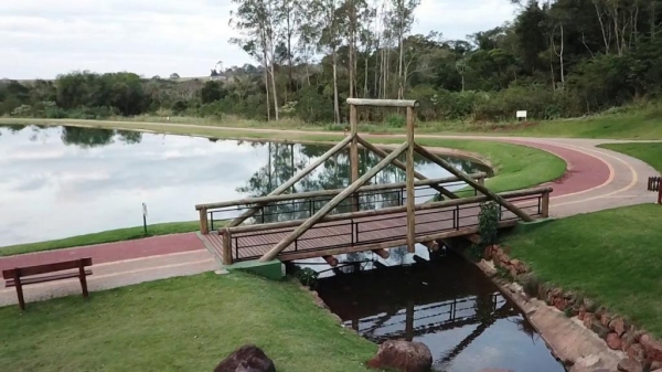 Lago Municipal de Nova santa Rosa. (Foto: Portal Nova Santa Rosa)