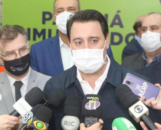 Ratinho Jr (PSD): liderança (Foto: Franklin de Freitas)  