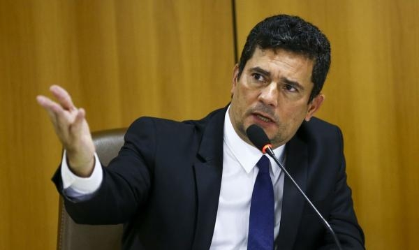 Moro (União): ex-juiz voltou ao Paraná após ter transferência do domicílio eleitoral para SP rejeitada pela Justiça (Foto: Marcelo Camargo/Agência Brasil )