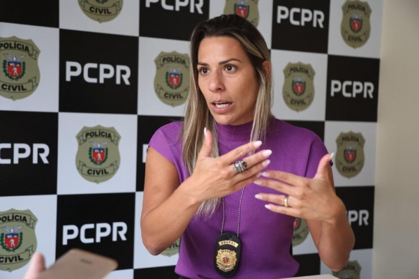 A delegada Patrícia Nobre Paz: pais e responsáveis devem manter atenção constante (Franklin de Freitas)