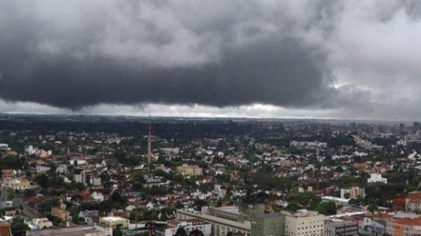 Alerta de tempestade. Foto: Franklin de Freitas