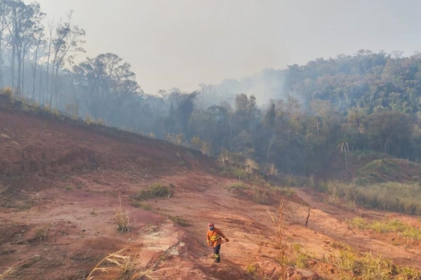 Com volta do calor, Bombeiros reforçam alerta de combate a incêndios florestais Foto: Bombeiros