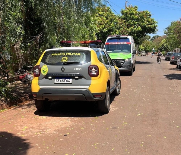 Mulher foi encontrada morta em casa em Rolândia (PR) — Foto: Reprodução/Polícia Militar