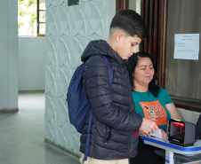Alunos de escola estadual criam sistema que moderniza controle de frequência e reduz faltas Foto: SEED