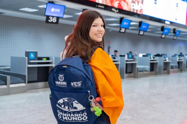 Divulgada a lista com os países de destino dos estudantes do Ganhando o Mundo 2026 Foto: Silvio Turra/SEED