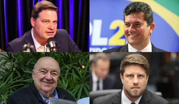 Pré-candidatos ao Governo do Paraná serão sabatinados na Rádio Banda B. (Fotos: Divulgação/AEN/Alep/PL/Flickr)