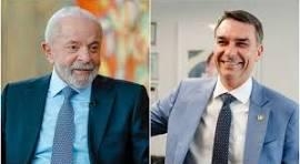 BTG/Nexus: Lula e Flávio Bolsonaro empatam tecnicamente em eventual 2º turno Reprodução